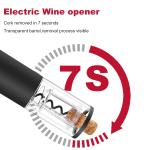Automatic Wine Opener with Foil Cutter Gadget