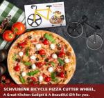 Funny Pizza Cutter Shaped Like a Bicycle Wheel