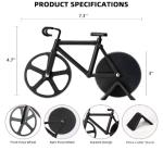 Funny Pizza Cutter Shaped Like a Bicycle Wheel