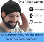 Bluetooth Beanie Hat with Headphones – Unique Gift