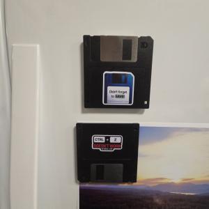 Floppy Disk Fridge Magnets - Unique Tech Gift