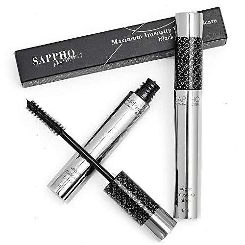 SAPPHO Organic Intensity Black Mascara - Vegan & Cruelty-Free