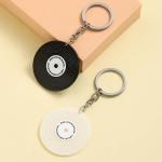 GKDFK Music Keychain Gifts Car Keys Backpack Charms Accessories DJ Keyrings Vinyl Record Keychain for Music Lovers