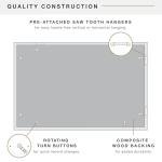 MCS Double Matte Record Album Frame, 16.5x25 Record Frame, Black for LP Vinyl Record & Jacket Display (1-Pack)