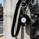 GKDFK Music Keychain Gifts Car Keys Backpack Charms Accessories DJ Keyrings Vinyl Record Keychain for Music Lovers