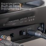 Fluance RT80 Classic High Fidelity Vinyl Turntable Record Player with Audio Technica AT91 Cartridge, Belt Drive, Built-in Preamp, Adjustable Counterweight, Solid Wood Plinth - Piano Black