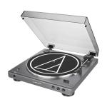 Audio-Technica at-LPGO-BT Fully Automatic Wireless Belt-Drive Turntable (Gun-Metal/Black)