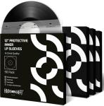 Hudson Hi-Fi Anti-Static Vinyl Record Inner Sleeves – 50 Pack – 3-Ply HDPE & Rice Paper, Acid-Free Disc Protection