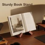 Now Playing Vinyl Record Stand, Single Wood Vinyl Record Display, 1 Second Assemble Now Spinning Stands, LP Player Accessories, Wooden Album Stand, Plate Holders for Displaying, Gifts for Record Lover