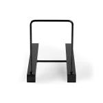 Victrola The Stand – Tabletop Vinyl Record Holder & Organizer - Holds 25+ Records, Smart Black Metal Accents, Easy No-Tool Assembly, Stylish Display for LPs (Espresso)