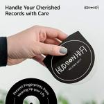 Hudson Hi-Fi 3 Pack Record Mitt Anti Static Record Cleaner & Handler - Record Player Accessories with Soft Microfiber Material for Safe Easy LP Handling and Avoiding Dirty Fingers