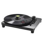 Viborg LP628B Record Weight Stabilizer, Turntable Level and Strobe Scale All-in-one, 280G LP Disc Stabilizer Vinyl Clamp for Phonograph (60Hz, Black)