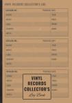 Vinyl Records Collector’s Log Book: Collector's Catalog Notebook Gift | Track Your Vinyl Record Collection Inventory