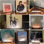 KORRTFID Now Playing Vinyl Record Stand, Light Up Vinyl Record Display Stand, Holder for Album Display Storage, Warm White Light with Fingerprint-Proof Acrylic Letters (Silver letters)