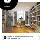 Hudson Hi-Fi Flexible Archival-Grade Vinyl Jacket Outer Sleeves – 100 Pack – Crystal Clear Polypropylene, Anti-Static & Acid-Free