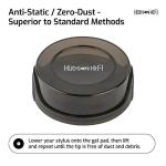 Hudson Hi-Fi Turntable Stylus Cleaner Vinyl Cleaning Gel Bubble - Vinyl Stylus Needle Cleaner for Turntable Record Player - Anti Static Needle Cleaner for Turntable Accessories