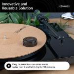 Hudson Hi-Fi Turntable Stylus Cleaner Vinyl Cleaning Gel Bubble - Vinyl Stylus Needle Cleaner for Turntable Record Player - Anti Static Needle Cleaner for Turntable Accessories