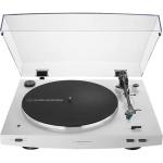 Audio-Technica AT-LP3XBT-WH Fully Automatic Wireless Belt-Drive Turntable White Bundle with Audio-Technica Bookshelf Speakers Black and 2 YR CPS Enhanced Protection Pack