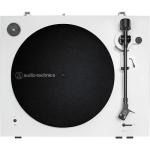 Audio-Technica AT-LP3XBT-WH Fully Automatic Wireless Belt-Drive Turntable White Bundle with Audio-Technica Bookshelf Speakers Black and 2 YR CPS Enhanced Protection Pack