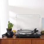 Audio-Technica AT-LP3XBT-WH Fully Automatic Wireless Belt-Drive Turntable White Bundle with Audio-Technica Bookshelf Speakers Black and 2 YR CPS Enhanced Protection Pack