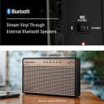 Crosley CR8005F-TN Cruiser Plus Vintage 3-Speed Bluetooth in/Out Suitcase Vinyl Record Player Turntable, Tourmaline