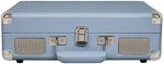 Crosley CR8005F-TN Cruiser Plus Vintage 3-Speed Bluetooth in/Out Suitcase Vinyl Record Player Turntable, Tourmaline