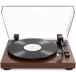 Vinyl Record Player Belt Drive 2-Speed Playback Turntable Bluetooth Wireless Output Connectivity Record Player with Magnetic Cartridge Built-in Phono Pre-amp