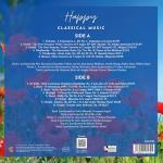 Happy Classical Music, Yellow Vinyl Record, Debussy Vivaldi Mozart Bach