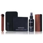 Mopiano Vinyl Record Cleaning Kit|Complete 6-in-1 Vinyl Record Cleaner Kit for Albums|Includes Soft Velvet Vinyl Record Brush,LP Cleaning Liquid,Stylus Brush,Nylon Brush,Microfiber Cloth & Storage Box