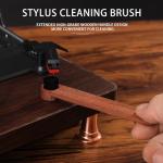 Mopiano Vinyl Record Cleaning Kit|Complete 6-in-1 Vinyl Record Cleaner Kit for Albums|Includes Soft Velvet Vinyl Record Brush,LP Cleaning Liquid,Stylus Brush,Nylon Brush,Microfiber Cloth & Storage Box