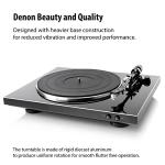 Denon DP-300F Fully Automatic Analog Turntable & Vinyl Record Player with Built-in Phono Equalizer | Turntables for Vinyl Records | Unique Tonearm Design | Hologram Vibration Analysis | Slim Design