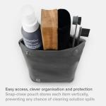 Boundless Audio Vinyl Record Cleaning Kit - 5-in-1 Vinyl Cleaning Kit Includes Velvet Record Brush, Stylus Cleaner, Cleaner Solution, Nylon Brush & Storage Bag