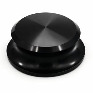 Menesia Record Weight Stabilizer, Turntable and Vinyl Record Weight, Premium Vinyl Stabilizer for Superior Sound (Black)