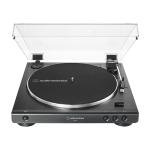 Audio-Technica AT-LP60X-BK Fully Automatic Belt-Drive Stereo Turntable, Black, Hi-Fi, 2 Speed, Dust Cover, Anti-Resonance, Die-Cast Aluminum Platter
