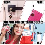 Sureio 20 Pcs Retro Vinyl Record Album Keychain Music Recording Player Metal Dj Pendant Charm Key Chain Gift for Music Lover (Multicolor)