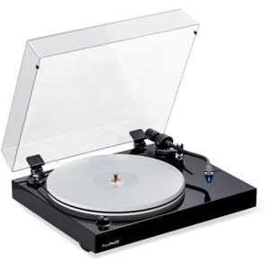 Fluance RT85 Turntable with Ortofon Cartridge, Acrylic Platter, Speed Control, and Vibration Isolation - High Fidelity Vinyl Record Player