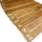 26PCS Alphabetical Vinyl Record Dividers A-Z for Horizontal Vertical, Wooden Record Alphabet Separator Alphabetize Organizer for Album CD DVD Media Book Shelf Storage, Perfect Vinyl Record Accessories