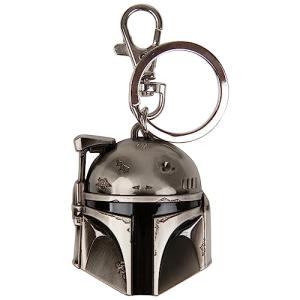 Star Wars Boba Fett Helmet Pewter Keychain