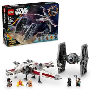 LEGO Star Wars TIE Fighter & X-Wing Mash-Up Building Set - Star Wars Toys for Boys & Girls, Ages 9+ - Imaginative, Creative Play - Use for Display or Pretend Play - Gift for Fan's Birthday - 75393