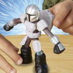 Play-Doh Star Wars: The Mandalorian Launching Speeder Playset, Bendy Grogu & 4 Inch Mando Action Figures, Imagination Toys for 4 Year Old Boys & Girls & Up