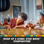 LEGO Star Wars TIE Fighter & X-Wing Mash-Up Building Set - Star Wars Toys for Boys & Girls, Ages 9+ - Imaginative, Creative Play - Use for Display or Pretend Play - Gift for Fan's Birthday - 75393