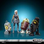 STAR WARS The Vintage Collection Escape from Order 66, The Clone Wars, Ahsoka Tano & Droids 3.75 Inch Collectible Action Figure 4-Pack (Amazon Exclusive)