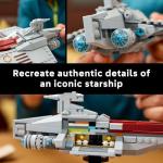 LEGO Star Wars Acclamator-Class Assault Ship Building Set for Adults - Star Wars Collectibles Set with Display Stand - Building Kit with 450 Pieces - 75404