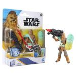 STAR WARS Epic World of Action Chewbacca 4-Inch Deluxe Action Figure & 4 Accessories, Toys for Boys & Girls Ages 4+