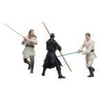 Star Wars The Black Series Qui-Gon Jinn, Darth Maul, OBI-Wan Kenobi The Phantom Menace 6 Inch Action Figures