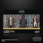 Star Wars The Black Series Qui-Gon Jinn, Darth Maul, OBI-Wan Kenobi The Phantom Menace 6 Inch Action Figures