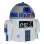 Paladone R2D2 Alarm Clock - Perfect Decor for Star Wars Fans - USB Cable Included - 13 cm (5") Tall