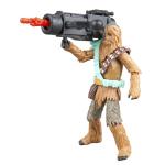 STAR WARS Epic World of Action Chewbacca 4-Inch Deluxe Action Figure & 4 Accessories, Toys for Boys & Girls Ages 4+