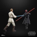 Star Wars The Black Series Qui-Gon Jinn, Darth Maul, OBI-Wan Kenobi The Phantom Menace 6 Inch Action Figures