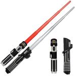 STAR WARS Non-Electronic Lightsabers Multipack, Darth Vader Lightsaber & The Mandalorian Darksaber, Toys for Boys & Girls Ages 4+